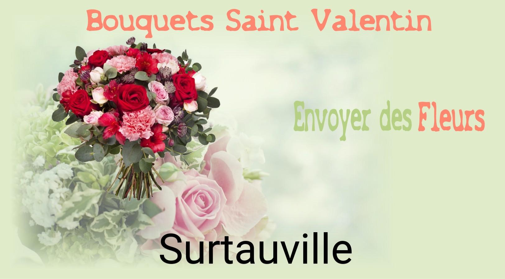 Roses de Saint-Valentin livrées à Surtauville